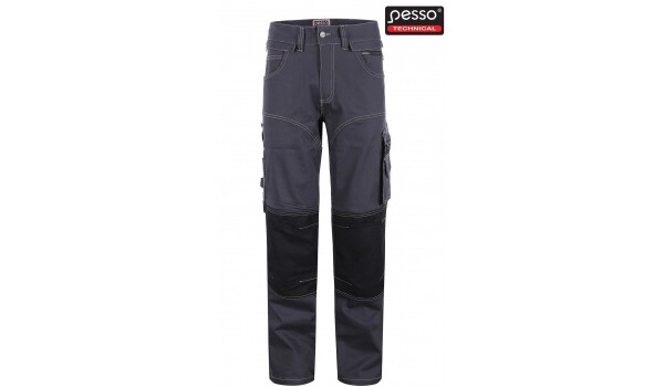 Työhousut Pesso Lycra, harmaa