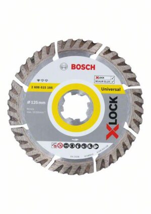Bosch PRO Multi Material -timanttilaikka, 125 x 22,23 mm, X-Lock