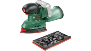 Bosch Green akkukäyttöinen yksityiskohtahiomakone ja kulmahiomakone UniversalSander 18V-10