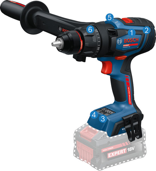 Iskuporakone Bosch EXSB18V-150, CT, SOLO