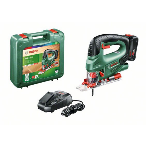 Li-ion-pistosaha Bosch Green PST 18, 1x2,5Ah