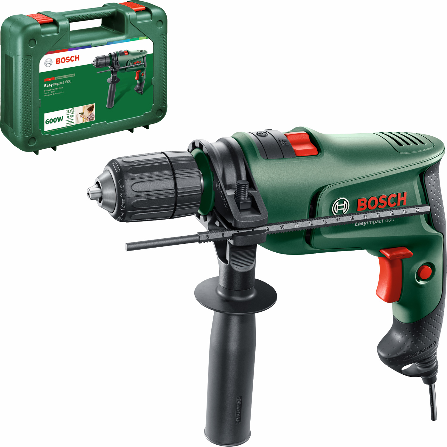 Iskuporakone Bosch Green EasyImpact 600