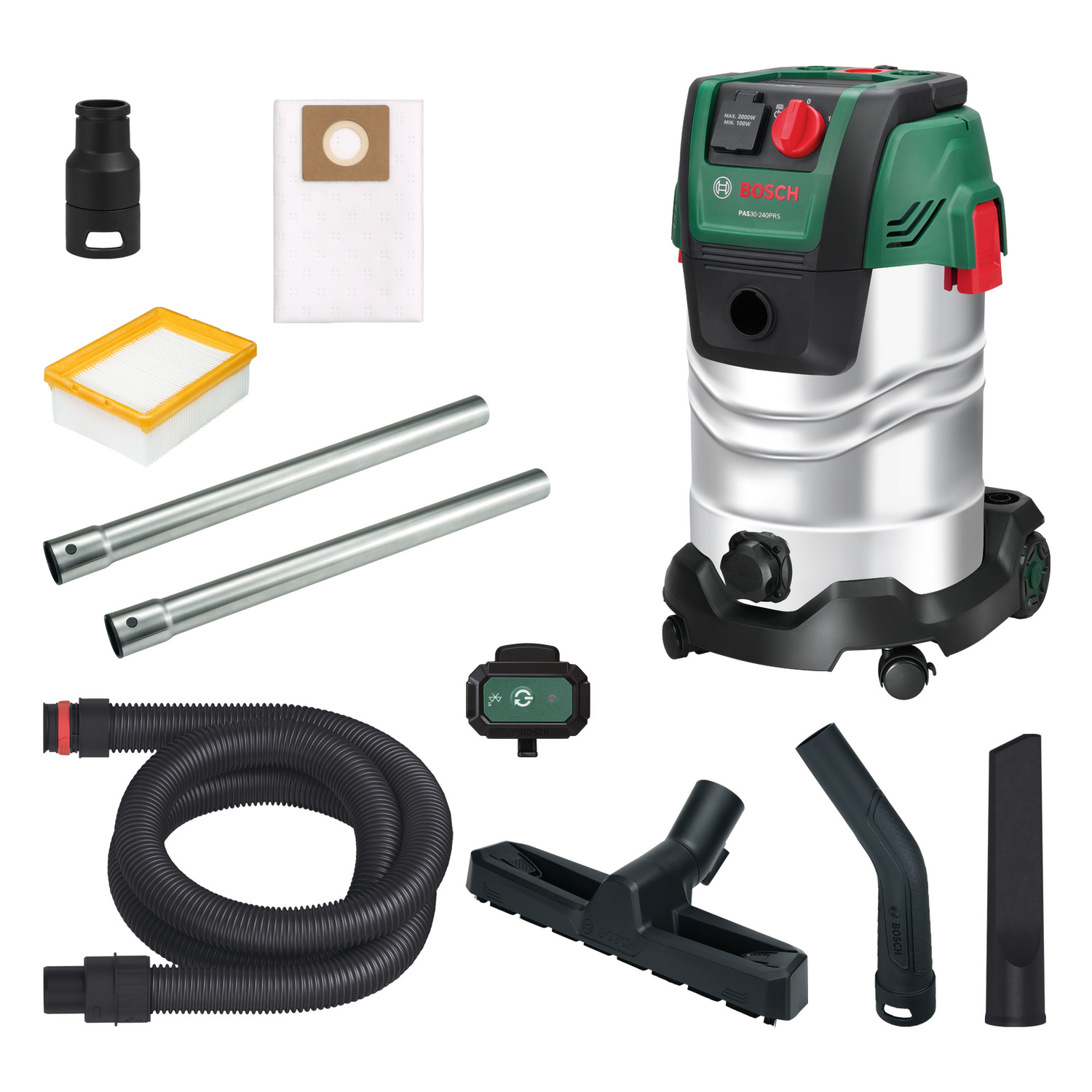 Yleisimuri Bosch Green PAS 30-240PRS Dulkių