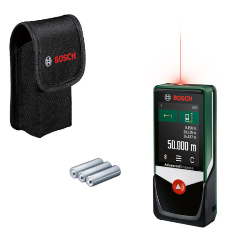 Digitaalinen laseretäisyysmittalaite Bosch Green AdvancedDistance 50C