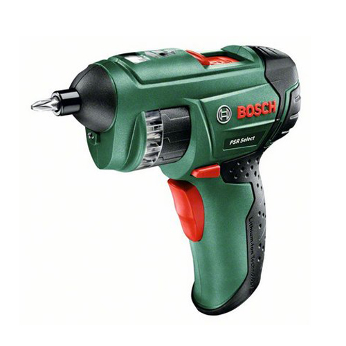 Select-akkuruuvinväännin Bosch Green PSR