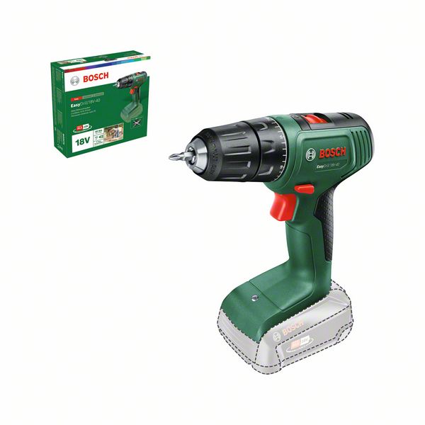 Akkuporakone/ruuvinväännin Bosch Green Easydrill 18V-40, SOLO