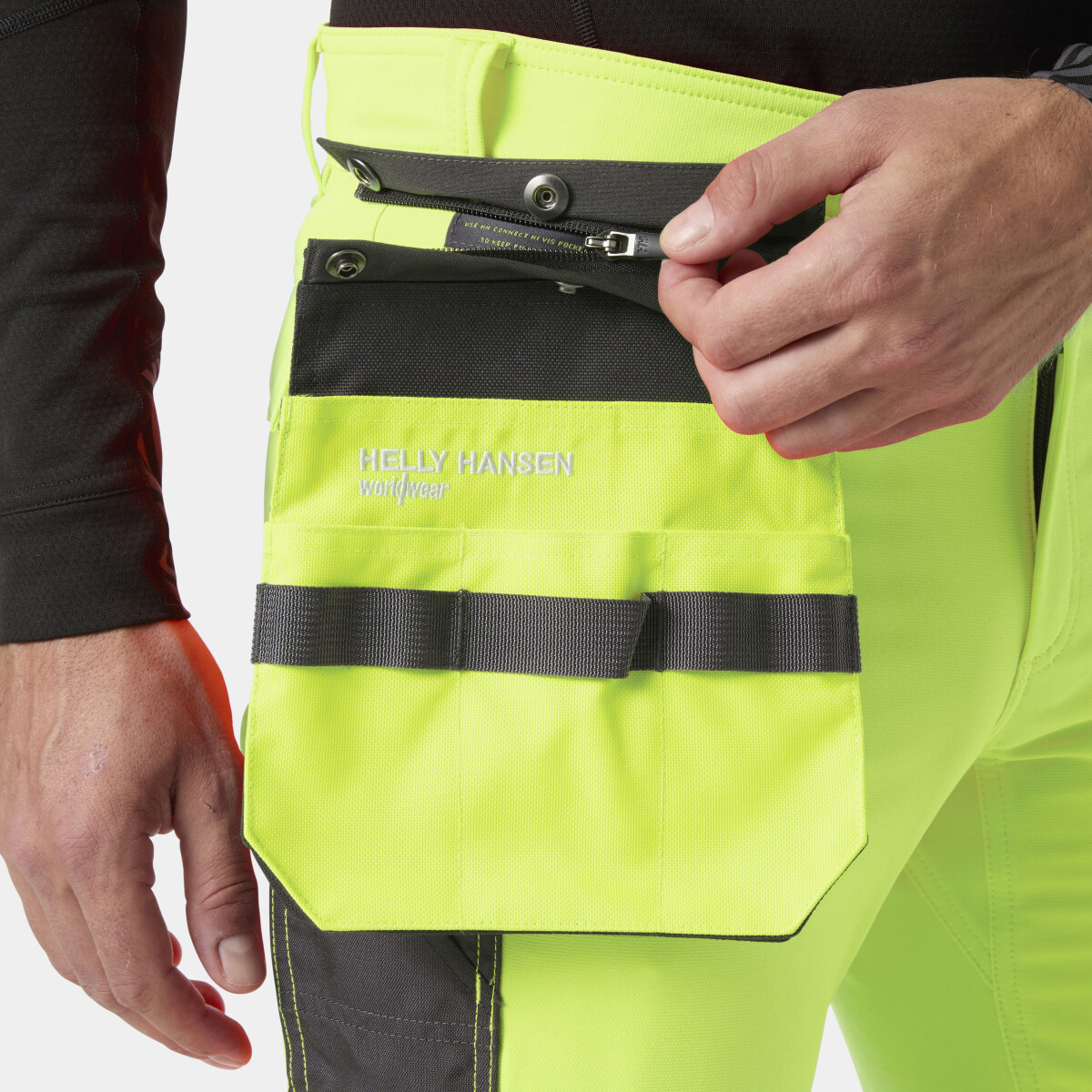 Työkalutasku Helly Hansen CNCT Hi Vis Essential 1, keltainen/tummanharmaa - Image 2