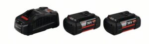 Aloituspaketti Bosch GBA 36V, GAL 3680CV, 2x6.0Ah