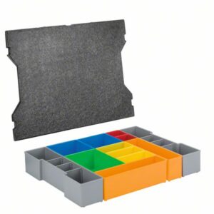 Työkalusalkku Bosch L-Boxx inset box Mobility System, 12 kpl