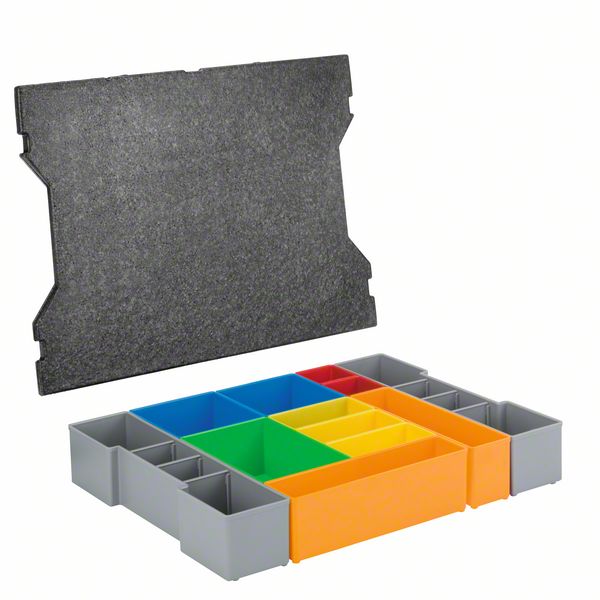 Työkalusalkku Bosch L-Boxx inset box Mobility System, 12 kpl