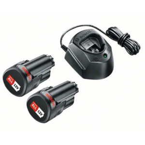 Akku ja laturi Bosch Green StarterSet PBA12V GAL1210, 2x1,5Ah