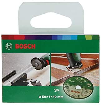 Katkaisulaikka Bosch metal ø50 mm 1/10 mm, 3 kpl