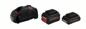 Aloituspaketti Bosch GBA ProCORE18V, GAL 1880CV, 4.0Ah, 5.5Ah