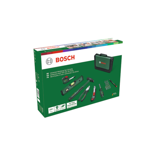 Yleiskäsityökalusarja Bosch Green 25 vnt