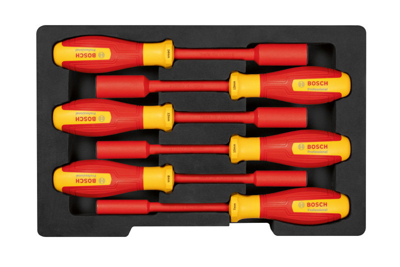 Bosch VDE-hylsyavainsarja, 6 kpl