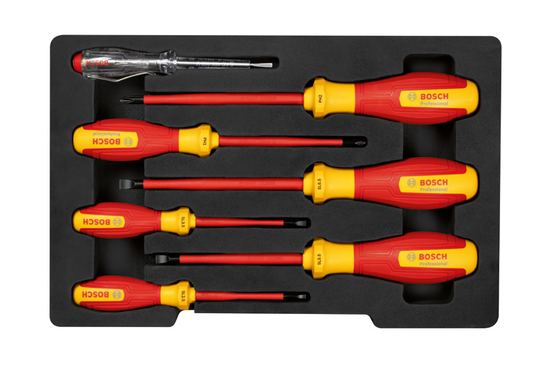 Ruuvitaltta Bosch VDE Set 7pc, SL/PH