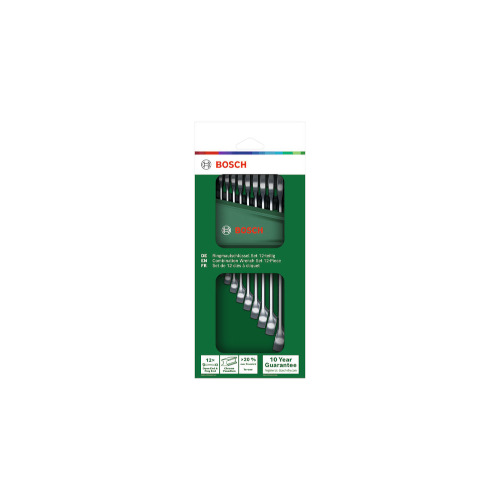 Kiintoavainsarja Bosch Green, 12 kpl