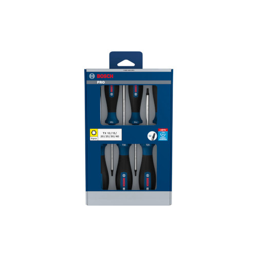 Bosch PRO ruuvimeisselisarja TX, 6 kpl