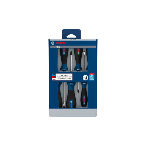 Bosch PRO ruuvimeisselisarja PH/SL, 6 kpl