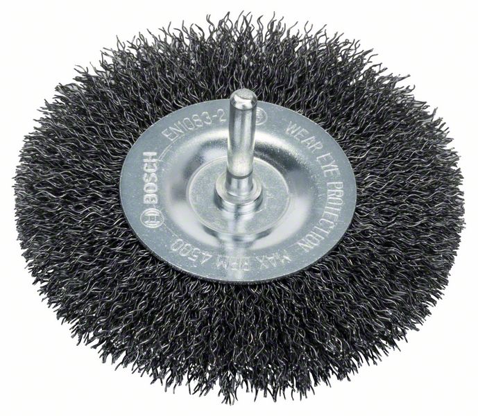 Bosch PRO Metal clean -teräslankaharja, suora varsi, 100 x 0,3 mm