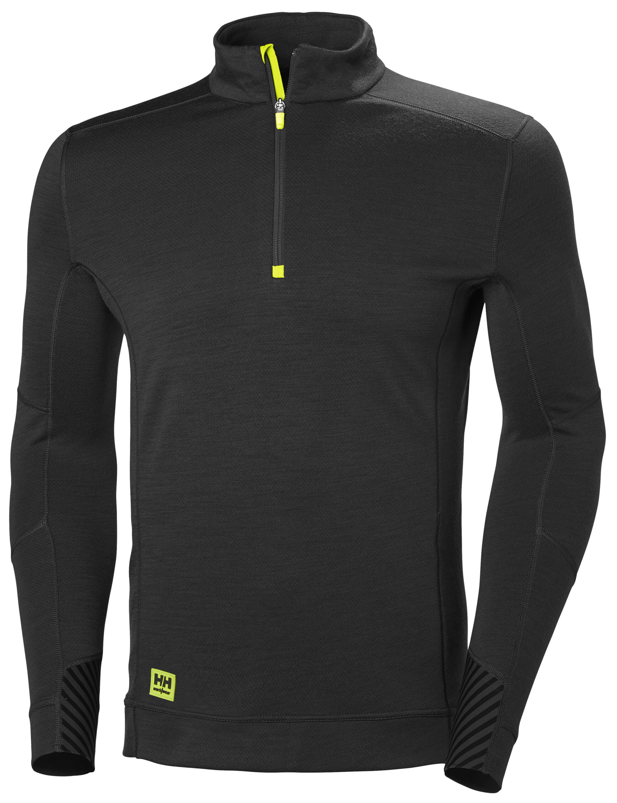 Puolivetoketjullinen aluspaita Helly Hansen LIFA, musta