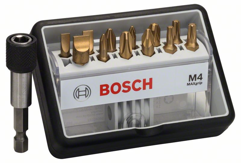 Kärkisarja Bosch Max Grip, 12-osainen