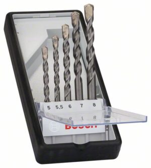 Bosch 5-osainen Robust Line -CYL-3-betoniporanteräsarja, 5–8 mm