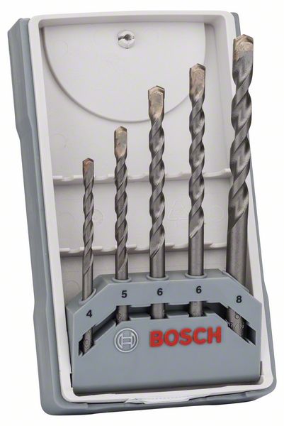 Bosch 5-osainen CYL-3-betoniporanteräsarja, 4–8 mm