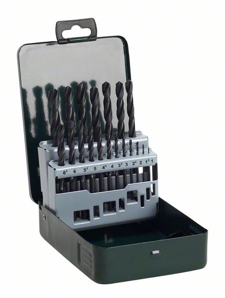 Poranteräsarja Bosch -osainen.HSS-R, 19 kpl