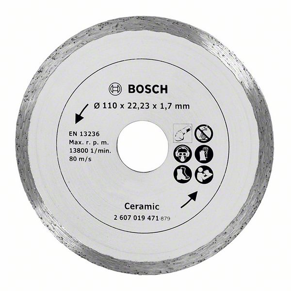 Timanttikatkaisulaikka Bosch Plaadile ø110 mm