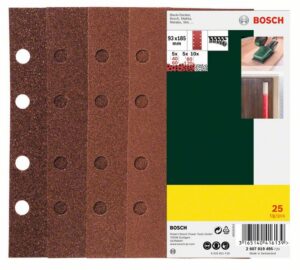 Hiomapaperi Bosch 93x185 mm, 25 kpl