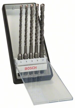 Bosch 5-osainen Robust Line SDS plus-5 -poravasaranteräsarja, 6–10 mm
