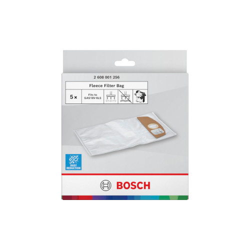 Fleecepölypussit Bosch GAS 18V-6LS, 5 kpl