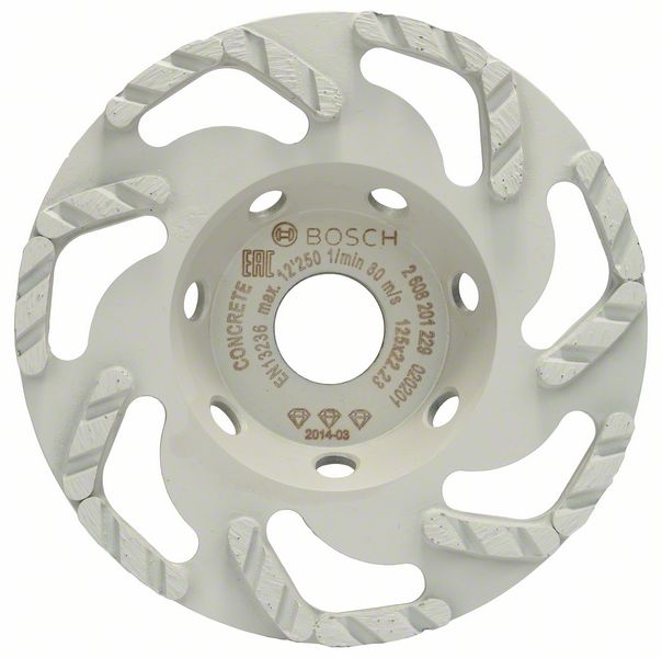 Timanttihiomalaikka Bosch Best ø125 mm 22.23 mm, Concrete