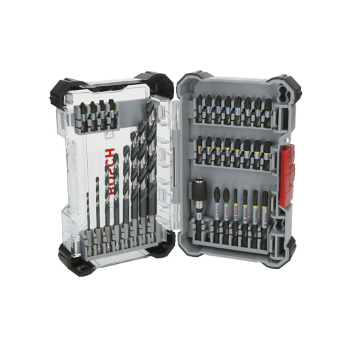 Bosch PRO Impact Metal Set -sarja, myyntiteline, 6 x 35 osaa