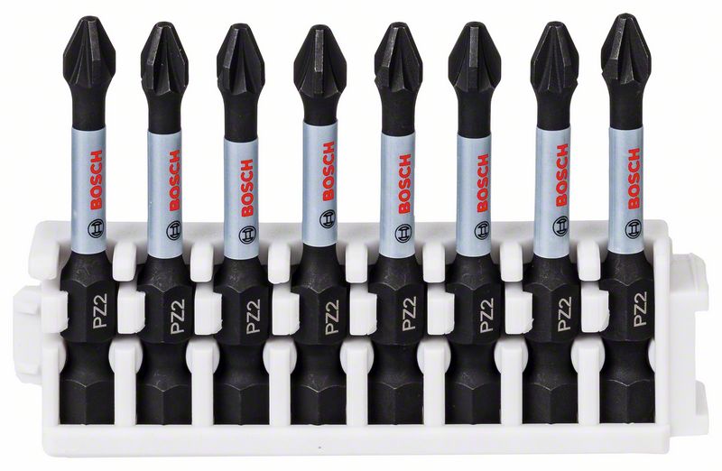 Bosch PRO Pozidriv Impact -kärki, PZ2, 55 mm, 8 kpl