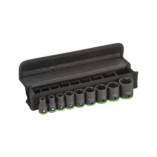 Bosch 9-osainen hylsysarja, 10–27 mm