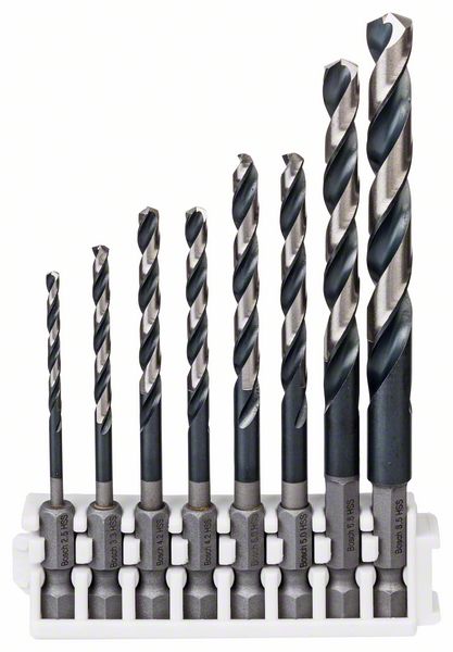 Bosch 8-osainen Impact Control HSS -poranteräpakkaus, 2,5–8,5 mm