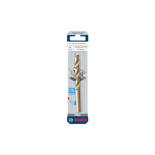 Bosch PRO Stainless Steel HSS-Co kierreporanterä, 6x57x93 mm