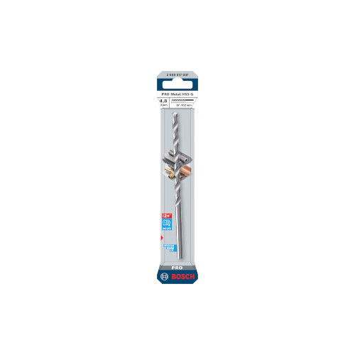 Bosch PRO Metal HSS-G -kierreporanterä, 4.8x87x132 mm