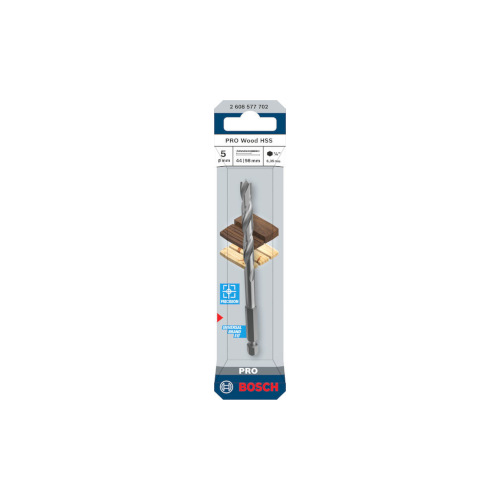 Bosch PRO Wood HSS -puukierukkaporanterä, 5 x 44 x 98 mm