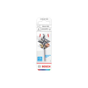 Bosch Metallinen HSS-kierreporanterä, 2 x 24 x 49 mm, CYL-varsi, 2 kpl