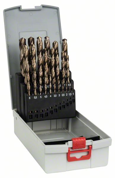 Bosch PRO Stainless Steel HSS-Co Twist Drill Bit Set, 25 kpl