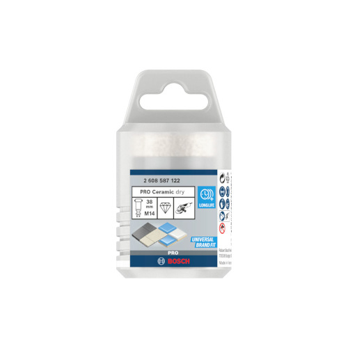 Bosch PRO Ceramic dry -kuivaporakruunu, 38 x 35 x 14 mm