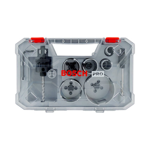 Bosch PRO Construction Material -reikäsahasarja, 20/25/35/40/51/68 x 60 x 65 mm, 9 kpl
