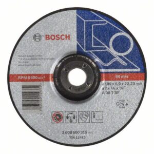Bosch Sidosrakenteinen PRO Metal -hiomalaikka, 180 x 6 x 22,23 mm, oSa