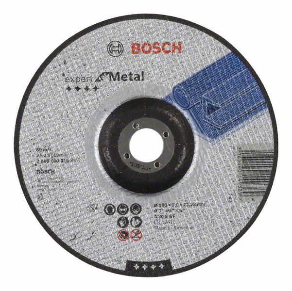 Bosch Sidosrakenteinen PRO Metal -katkaisulaikka, 180 x 3 x 22,23 mm, oSa
