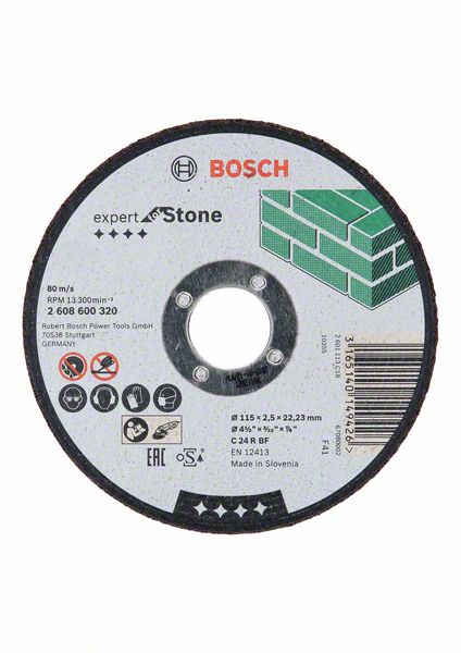 Katkaisulaikka Bosch kivelle ø115 mm 22,2/2,5 mm