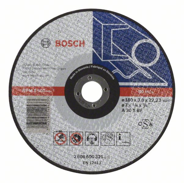 Bosch Sidosrakenteinen PRO Metal -katkaisulaikka, 180 x 3 x 22,23 mm, oSa