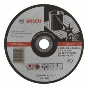 Bosch PRO Stainless Steel -katkaisulaikka, 180 x 3 x 22,23 mm